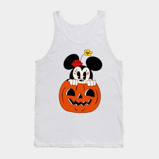 Cute Pumpkin Halloween Tank Top